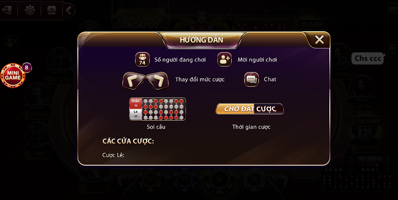 Những thuật ngữ về game Xóc Đĩa tại Sunwin